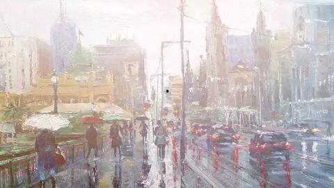 爆料海景油画视频,一场视觉盛宴的幕后故事 第1张 爆料海景油画视频,一场视觉盛宴的幕后故事 第1张